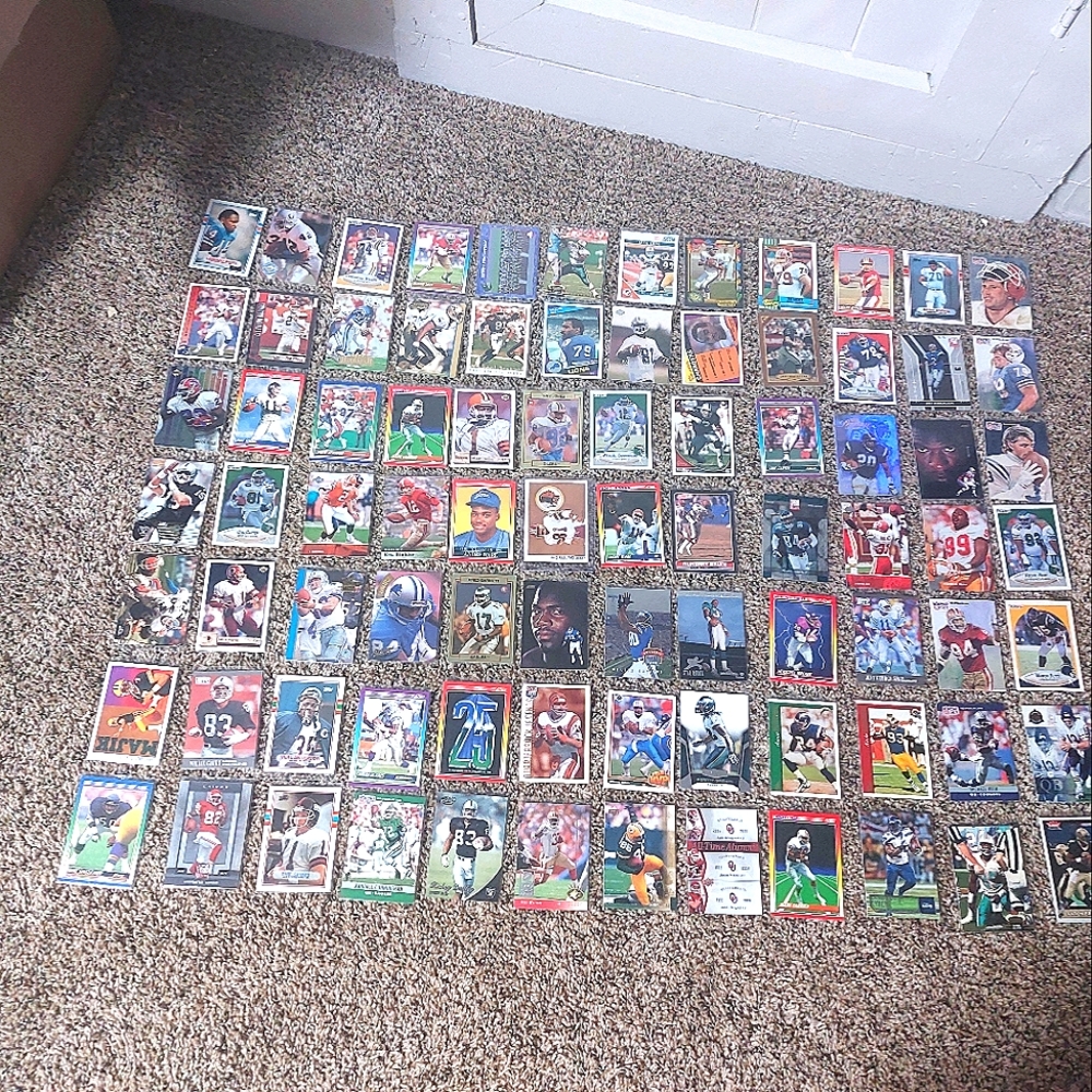 Old 1950year  to 2000year foot Ball Cards